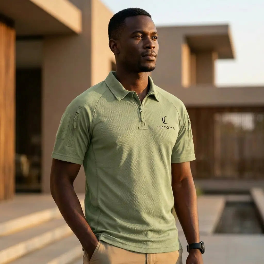 COTOMA™ Polo Tactical Élégance Cotoma